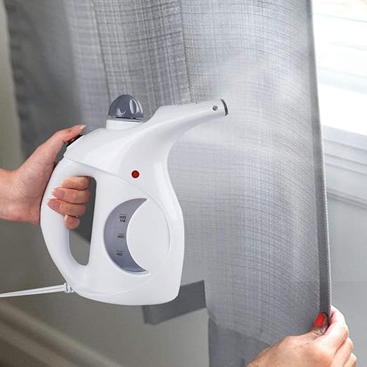 deevudi Portable RZ-608 Handheld Facial Steamer and Garment Steam Iron, 350W(Facial)/ 750W(Steamer), Multicolour